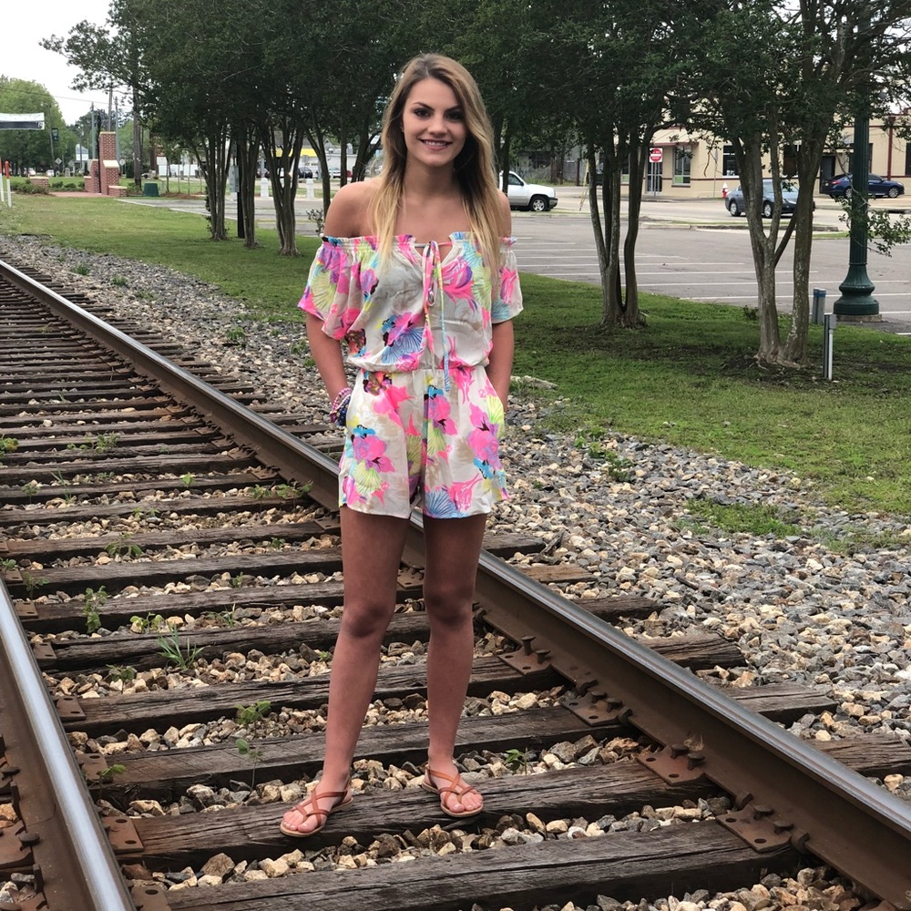 Buddy Love Natalie Romper - Hummingbird